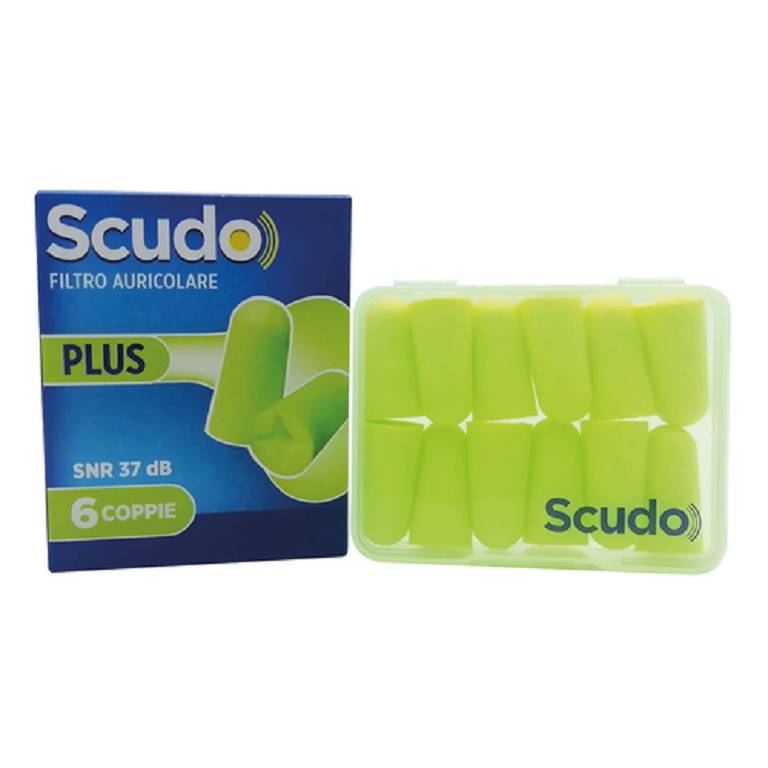 EARPLUG SCUDO PLUS 6 COPPIE 12